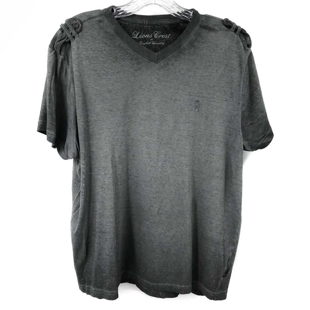 4 for $25 SALE!! Men's Gray Short Sleeve Tee Shirt - Picture 2 of 6